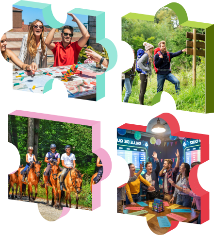 Agence de team building à Aix-en-Provence proposant différentes activités de cohésion d’équipe en intérieur et en extérieur